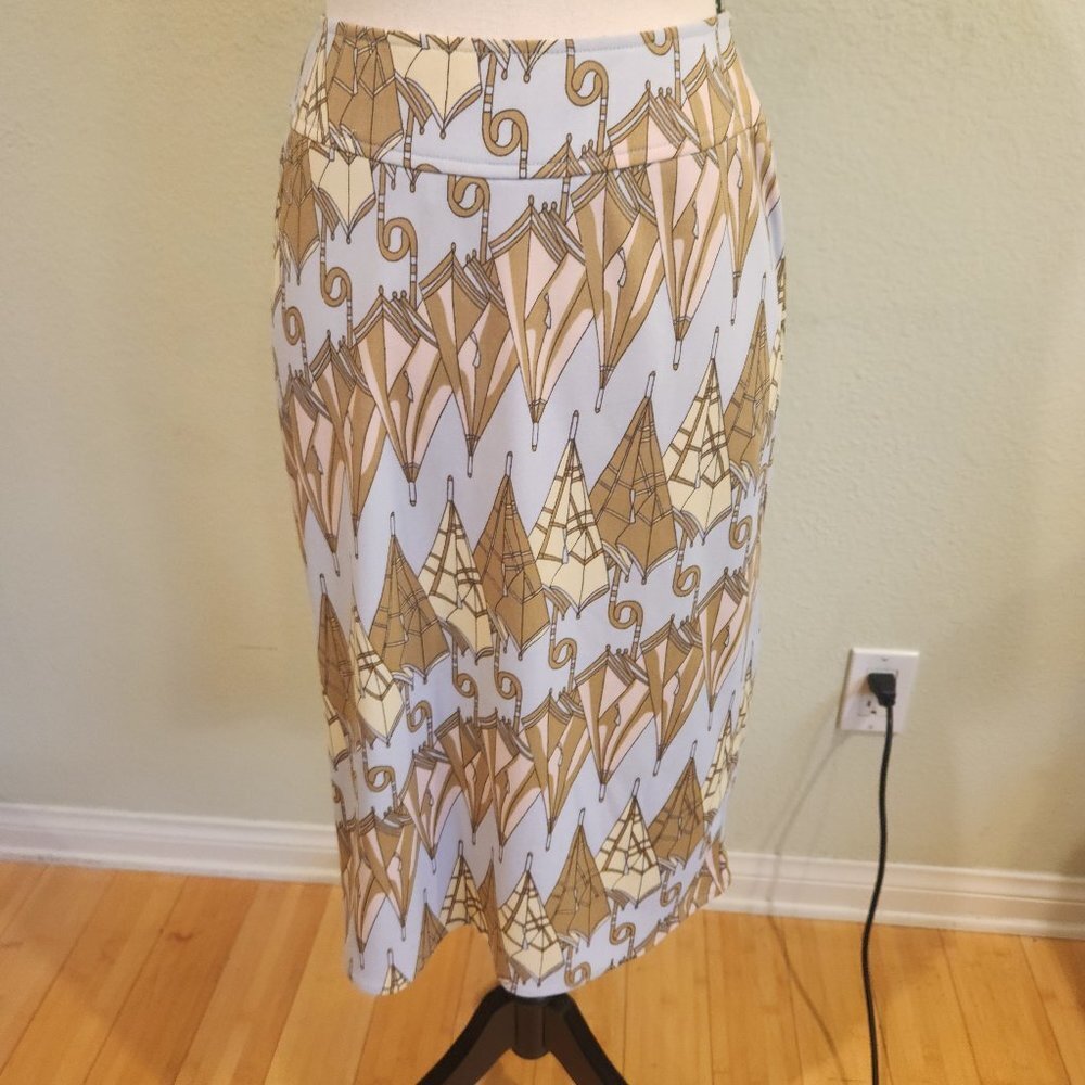 Vintage BCBG Maxazria Umbrella Midi Skirt - Picture 6 of 8